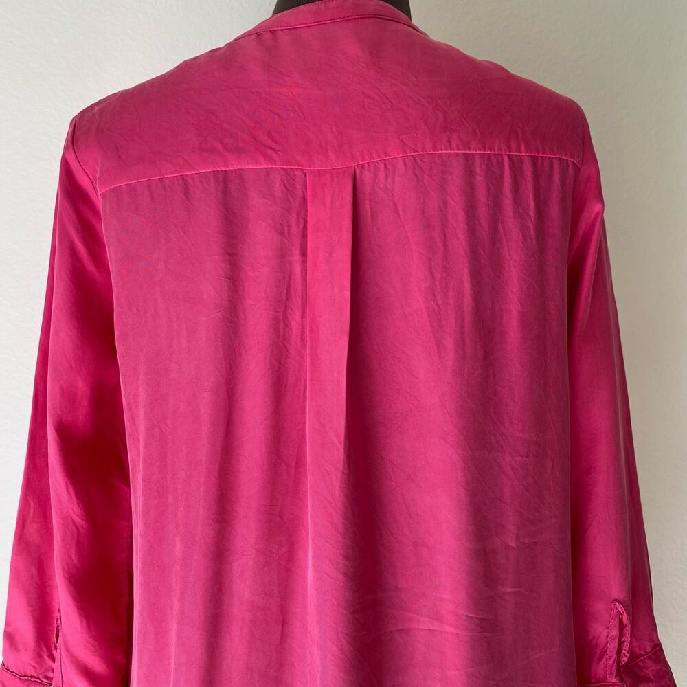 Joh Anthropologie sz M button down oversized shift minimalist tunic dress - Picture 6 of 8